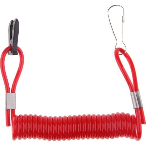 Kill Stop Switch Safety Lanyard for Suzuki Outboard Engine Motor