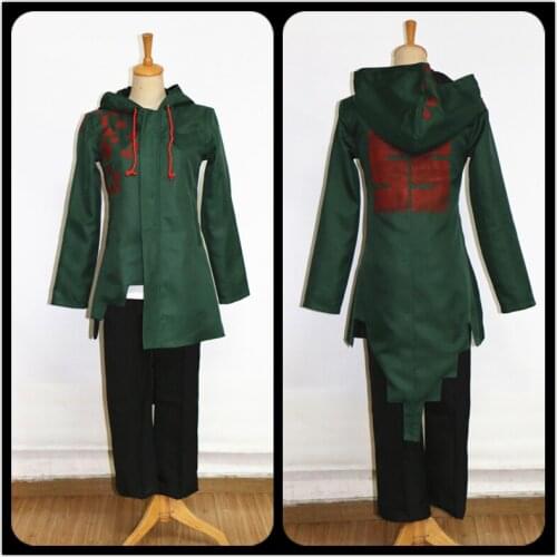 Custom Size Danganronpa3 -The End of Cos Man Komaeda Nagito Cosplay Costume 3in1 Coat+Shirt+Pants