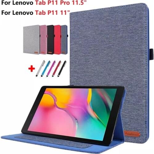 Cowboy Case for Lenovo P11 Pro TB-J706F Cover Flip Tablet Coque For Lenovo Tab P11 P11 Pro Case Coque Funda TB J706F J606F 11.5