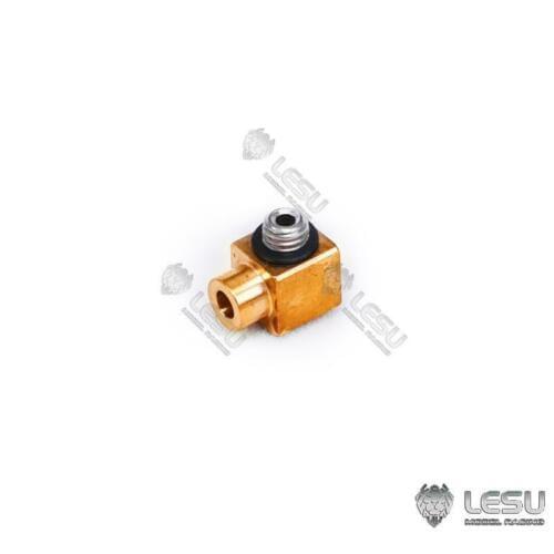 LESU RC Hydraulic Brass Nozzle for 3*2MM Pipe On Excavator Truck Loader Model TH16984-SMT5