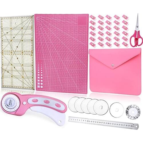 LMDZ Leather Cutter Tool Set Rotary Cutter Fabric Cutter Circular Blade DIY Patchwork Sewing Quilting Tool And Other Accessories