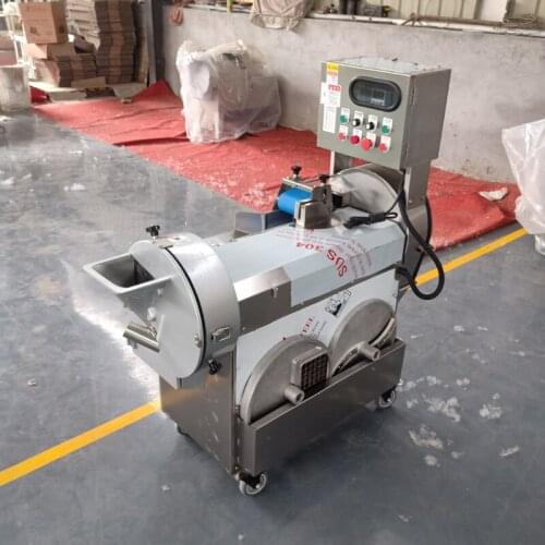 Stainless Steel Electric Vegetable Cutting Machine Vegetable cutter food Chopping Machine for Restaurant Hotel Kitchen for sale
