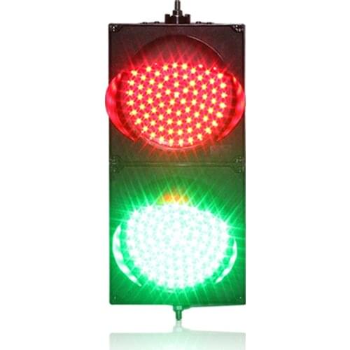 2020 new models PC 200mm red green led traffic warning light