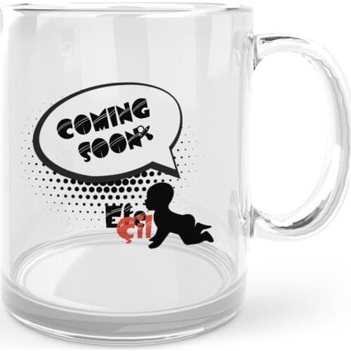 Personalized Very Soon Glass Mug Cup-1