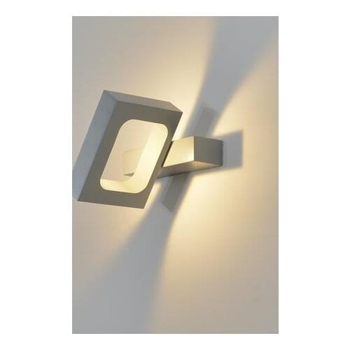 New Designer Modern Led Wall Lamp Home Indoor 6W Aluminum Creative Rotatable Sconce Corridor Living Bedside Decor Light Fixture