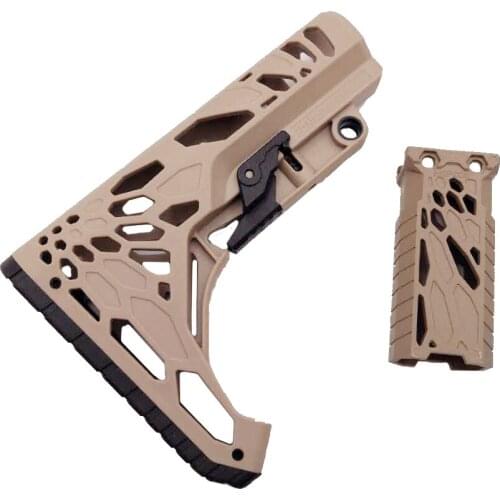 Tactical Game for Airsoft Air Guns Python M4 Nylon Buttstock Front grip Rifle Paintball Accessories Hunting Shooting Game
