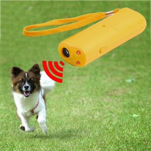 Ultrasonic Anti Bark Barking Dog Training Repeller Control Trainer Device 3 In 1 Anti Barking Stop Bark Dog Training Device