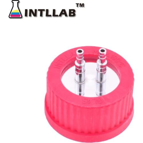 INTLLAB GL Screw Cap GL45 Cap (with 316 stainless steel) with PET and 316 stainless steel