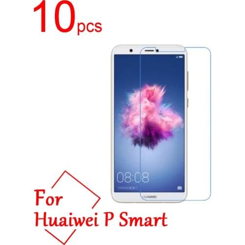 10pcs Ultra Clear/Matte/Nano anti-Explosion LCD Screen Protector Cover For Huawei P Smart FIG-LA1 LX1 2 3 Protective Film +Cloth