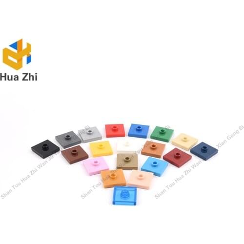 10PCS 87580 Plate Special 2 x 2 with Groove and Center Stud Building BlocksMOC DIY Education Build Toys Brick