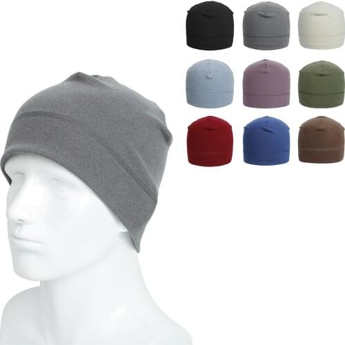 2020 Winter Warm Hats For Women Casual Stacking Knitted Bonnet Caps Cotton Men Hats Solid Color Hip Hop Unisex Female Beanies