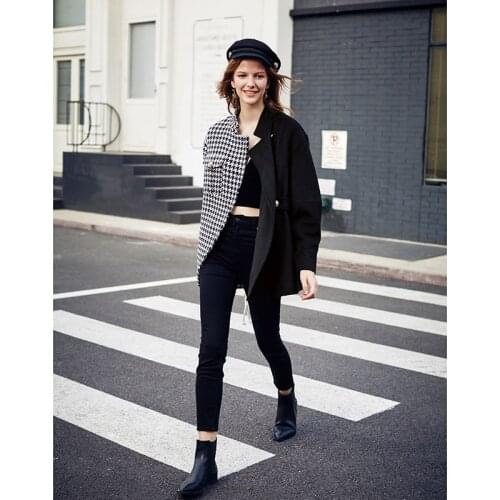 Женские шерстяные пиджаки Amyenjoylife China At AliExpress