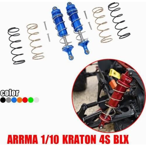 ARRMA 120mm Shock Absorbers 1/10 KRATON 4X4 4S BLX ARA102690 aluminum alloy bold spring shock absorber front 107mm/rear