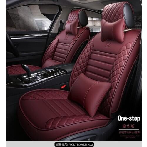 TO YOUR TASTE auto accessories leather car seat cushion set for PEUGEOT 206 207 301 307 408 308 308S 508 407 607 classy durable