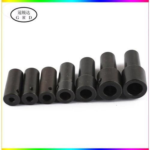 B10 b12 b16 drill chuck adaptor connecting rod shaft sleeve steel copper coupling 4mm 5mm 6mm 8mm 9.5mm 10mm 11mm 12mm 14mm