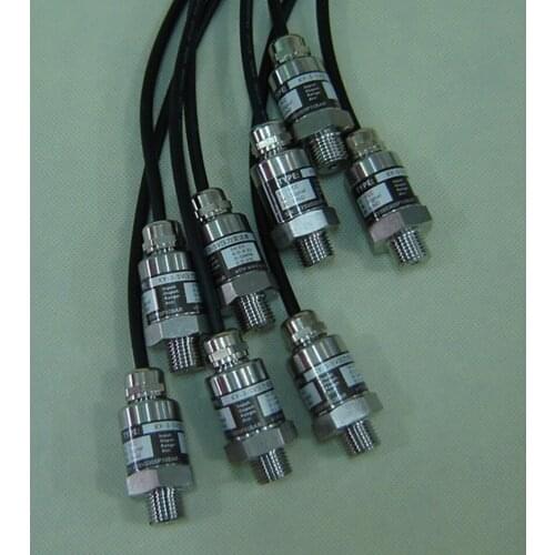 Pressure Sensor Stainless Steel Customizable Range Three-Wire 0-10Bar 2 Points Thread Port Lead