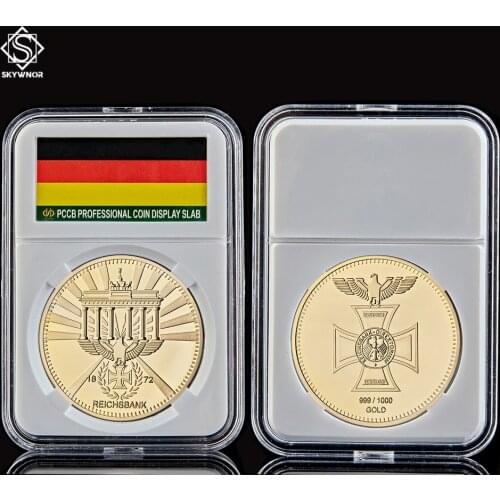 1872 Germany Reichsbank Gold Deutsche Direktorium Metal Eagle Collectible Coins
