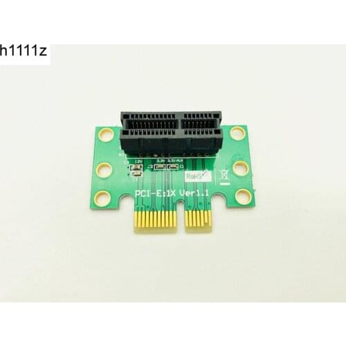H1111Z Computer Connectors Riser PCI Express Riser Card x1 to x1 Slot 90 Degree Adapter For 1U Computer Server Chassis Wholesale