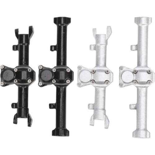 SCX24 Front and Rear Axle Housing 1/24 Front Rear Axle Housing Case for Axial SCX24 90081 RC Car Crawler Upgrade Parts