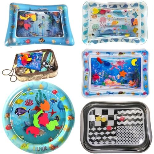 Summer inflatable water mat for babies Safety Cushion Ice Mat Early Education Baby Toys Play