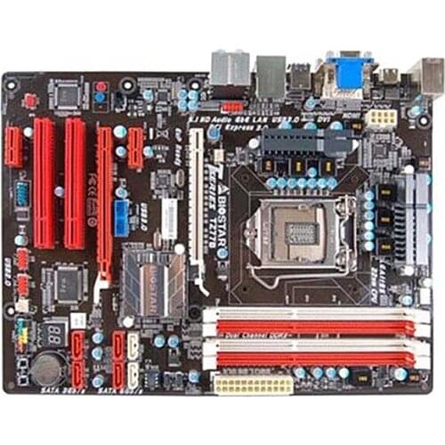 For BIOSTAR TZ77B Original Used Desktop Motherboard Z77 LGA 1155 DDR3 32G SATA3 USB3.0 ATX