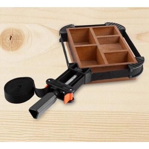 Multifunction Belt Clamp Woodworking Quick Adjustable Band Clamp Polygonal Clip 90 Degrees Right Angle Corner Photo Frame Clips