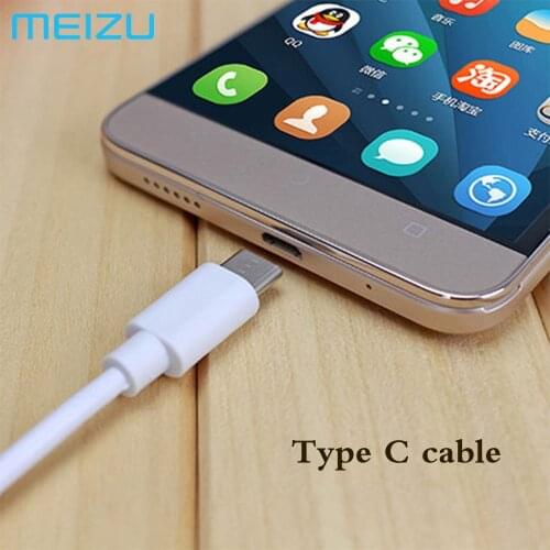 MEIZU 3A type c cable Original 100cm fast charging data cord for meizu note 9 17 16T 16th 16s pro 6s 6 plus MX e2 e3 max 6 X8 15