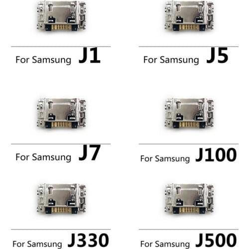 Mic USB Charging Port Connector Socket Plug Dock Flex Cable Replacaement Parts For Samsung J5 J7 J330 J530 J730 J1 J100 J500