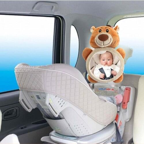 Baby Rear Facing Mirrors Ajustable Car Back Seat Baby Easy View Mirror Seat Headrest Rearview Mirror Car Safety Kids Monitor