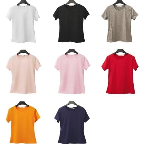 Sport Shirts Solid Color Women Workout Top High Elastic Gym Yoga Top Running Breathable Short Sleeve T-Shirts