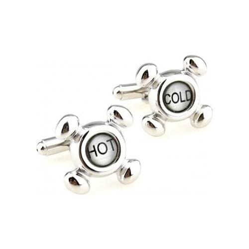 Cold Hot Cufflink 15 Pairs Free Shipping