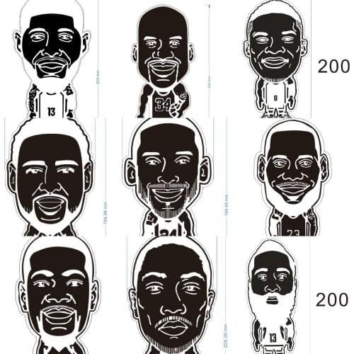 Basketball Star 3D Night Light For Basketball Fans Gifts 3D Illusion Lamp with Remote Control 16 Colors Best Dropshipping