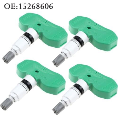 4PCS TPMS Sensor Tire Pressure Sensor For Buick Cadillac Chevy Pontiac 2007-2008 15268606