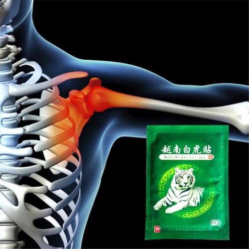 8Pcs/Bag Vietnam White Tiger Analgesic plasters Pain Relief Patch Medical use for shoulder Foot Muscle Back/Neck Pain Arthralgia