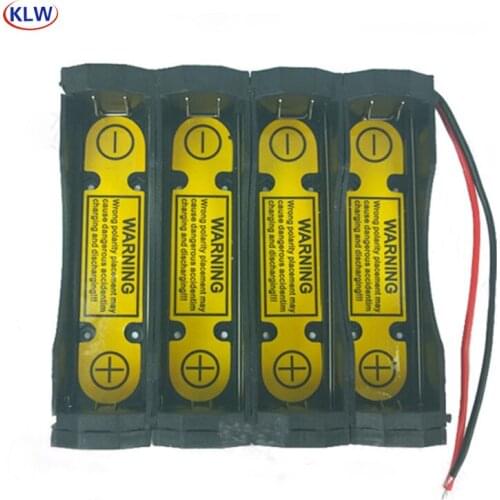 4S1P DIY powered box Charging Discharging Control Battery Holder Case for Li-ion 14.8V 18650 17670 Cell battery charging slot
