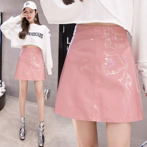 HNMCHIEF Women's Leather Skirts