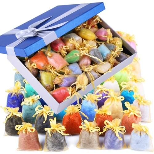 LMDZ 50 Colors Wool Roving Needle Felting Wool Multi-Colours Fibre Wool Yarn Roving for Hand Spinning DIY Craft or Holiday Gifts