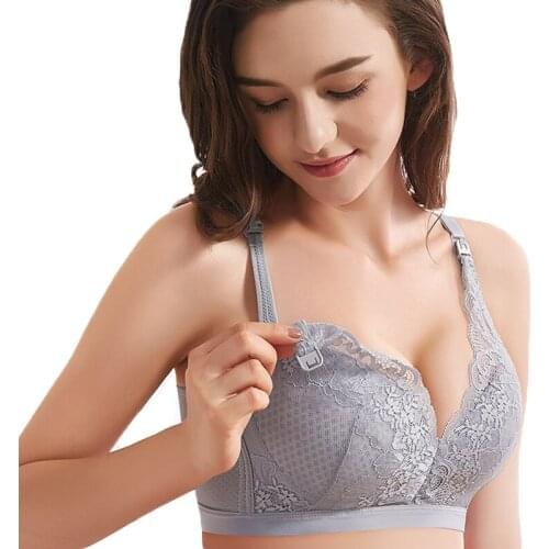 2020 new open cup bra nursing bras feeding bra breastfeeding maternity bras nursing bras Pregnant women underwear