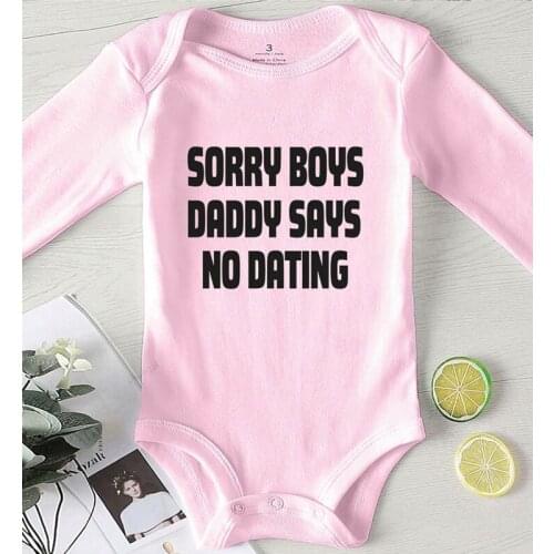 Baby Clothes One Piece Toddler Jumpsuit Winter Newborn Girl Outfits Infant Boys Fall Costume Cotton Children Rompers Print Daddy