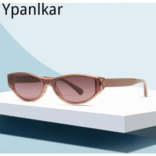 2021 Sexy Cat Eye Sunglasses Women Sun Glasses Vintage Black Sunglasses for Women and Men Oculos UV400