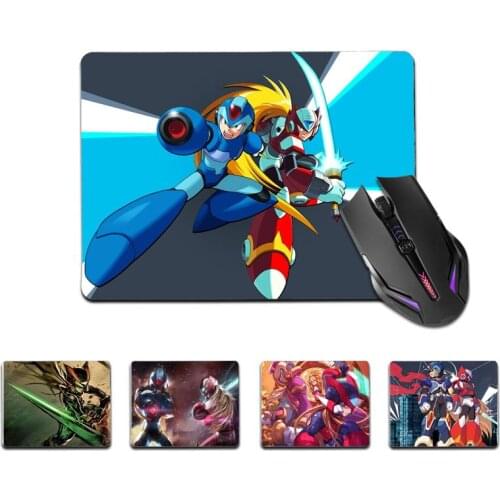 YNDFCNB Megaman x vs Zero Customized MousePads Computer Laptop Anime Mouse Mat Top Selling Wholesale Gaming Pad mouse