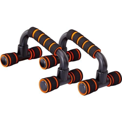 1Pair Push-up Frame I-frame Anti-skid Multi-functional Household Fitness Equipment Arm and Chest Muscle Training Fitness