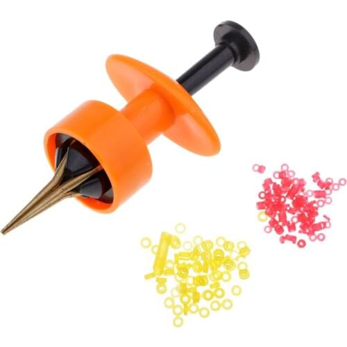 1 Pieces ,Portable Copper Bloodworm Clip Baits Copper Bloodworm Clip Bait