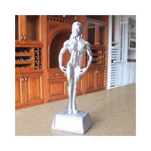 Bodybuilding Competition Cup Boxer Figure TV & Movie sculpture muscle-building man puts trophy lovers merry christmas home
