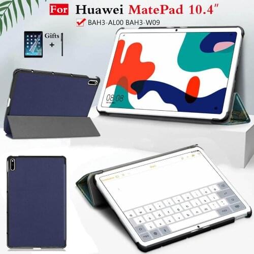 Case for Huawei MatePad 10.4 case with magnet BAH3-W09 BAH3-AL00 case cover shell+touch pen