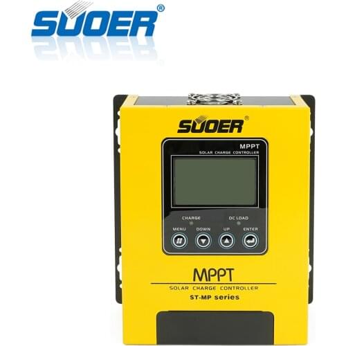 Suoer【 MPPT Charge Controller 】 30A 12v 24v 48v MPPT Solar inverter Charger Controller (ST-MP-30A)