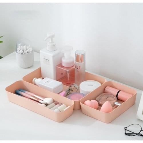 SHOPPING GOOD Storage Drawer Plastic Storage Storage Box Dressing Tableware Kitchen Desktop Storage Box