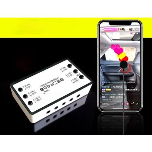 Mobile phone screen auto click device / live like / physical snap up point screen device / connection point device