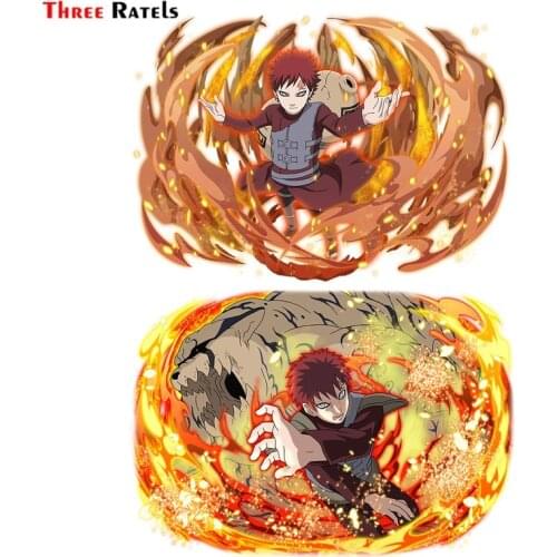 Three Ratels FC695 Gaara car windshield Stickers pvc figure macbook decal
