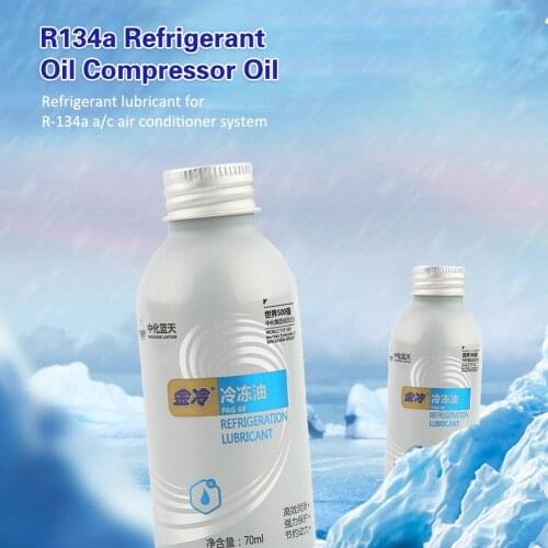 R134A Car Refrigerant Oil Compressor Oil For Car Truck Bus Automotive A/C Air Conditioning System